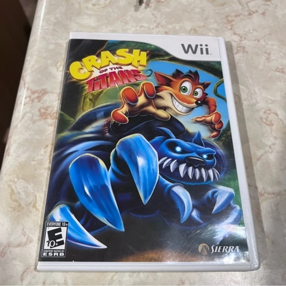 Nintendo Wii Crash of the Titans game #NintendoWii